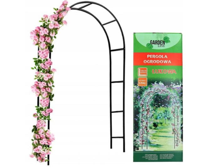 

Pergola Ogrodowa Na Kwiaty Róże Łuk 240 cm Kotwy