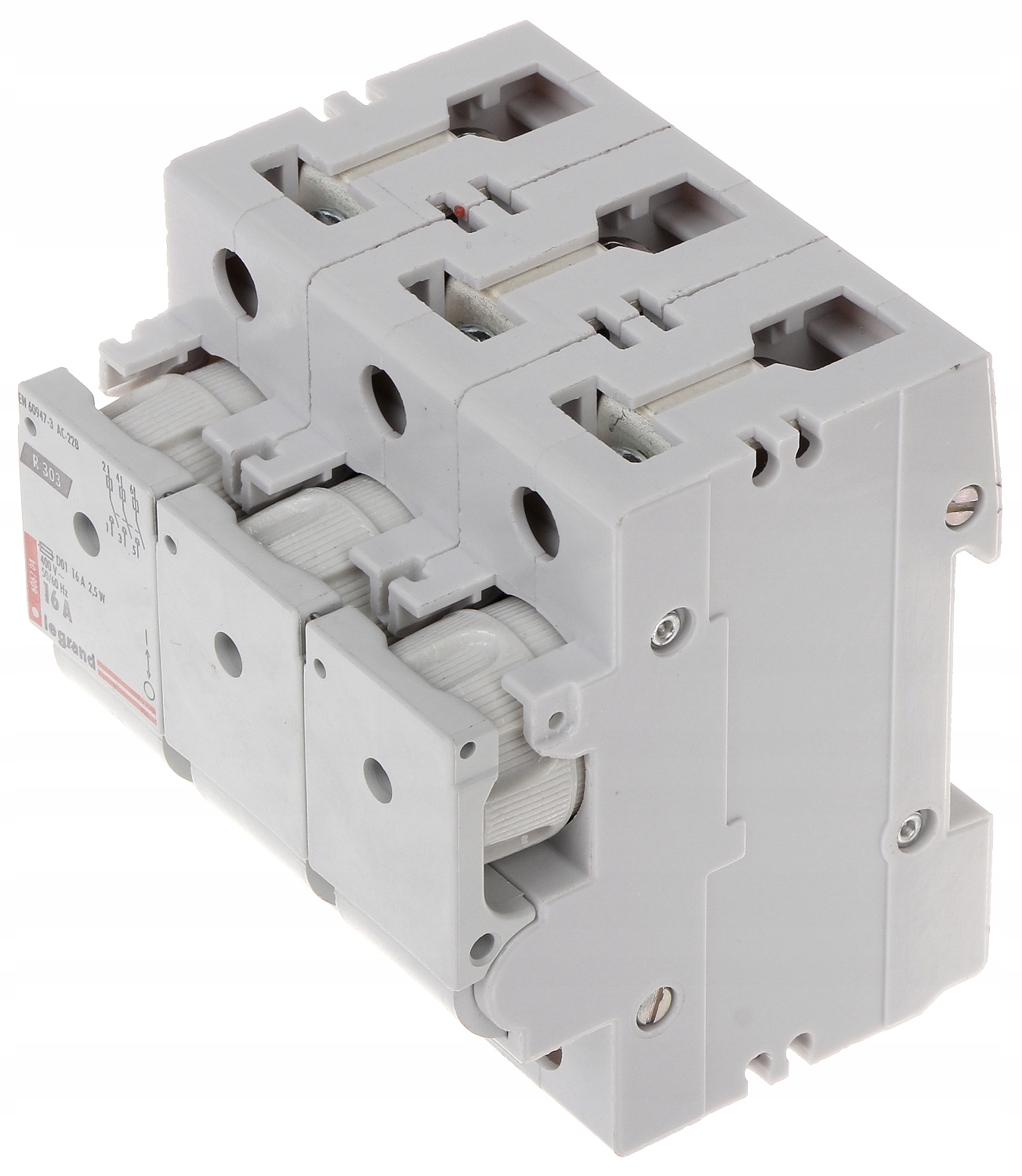 Poistkový Odpojovač LE-606704 Trojfázový 16 A D01 Legrand