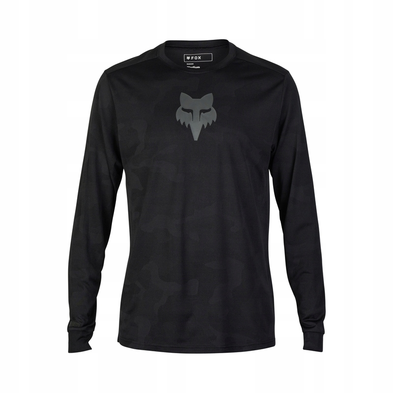 Tričko S Dlouhým Rukávem Fox Ranger Tru Dri Black (L)