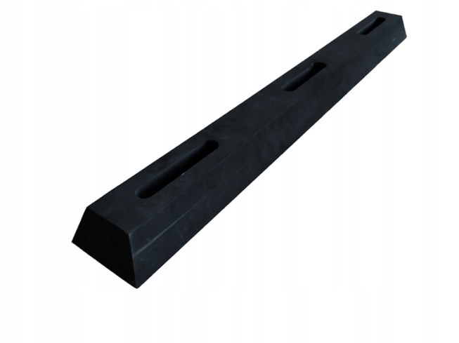 Černý mostový chránič 100 x 12 cm