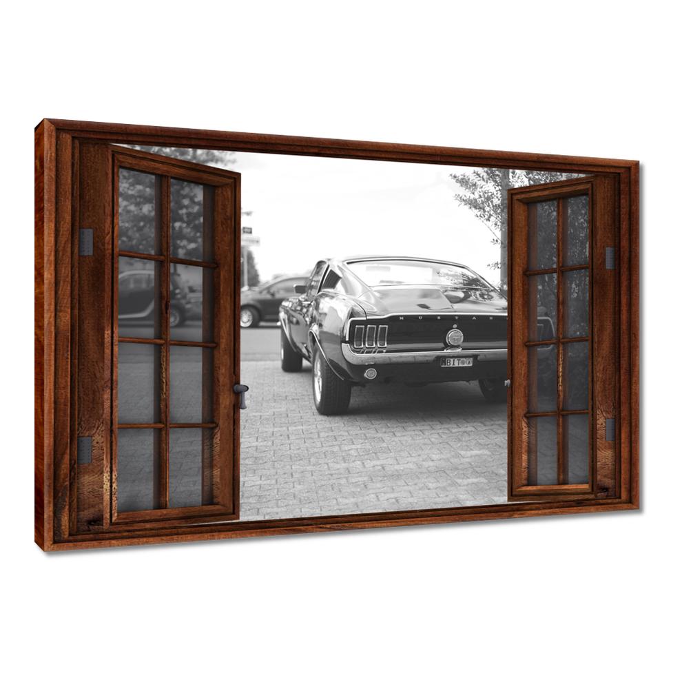 

Obrazy 60x40 Ford Mustang w sepii