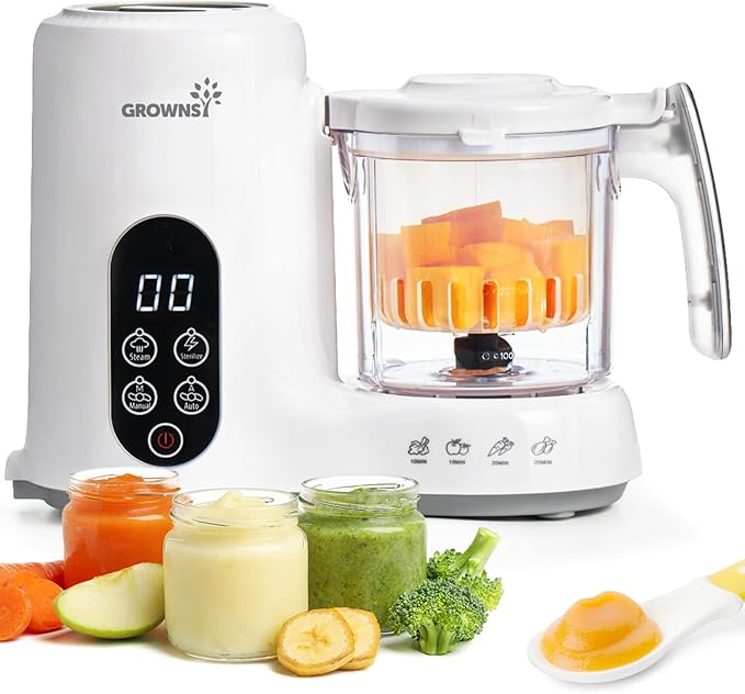 Robot Kuchenny 4w1 Parowar Blender dla Niemowląt Bpa Free Sterylizacja