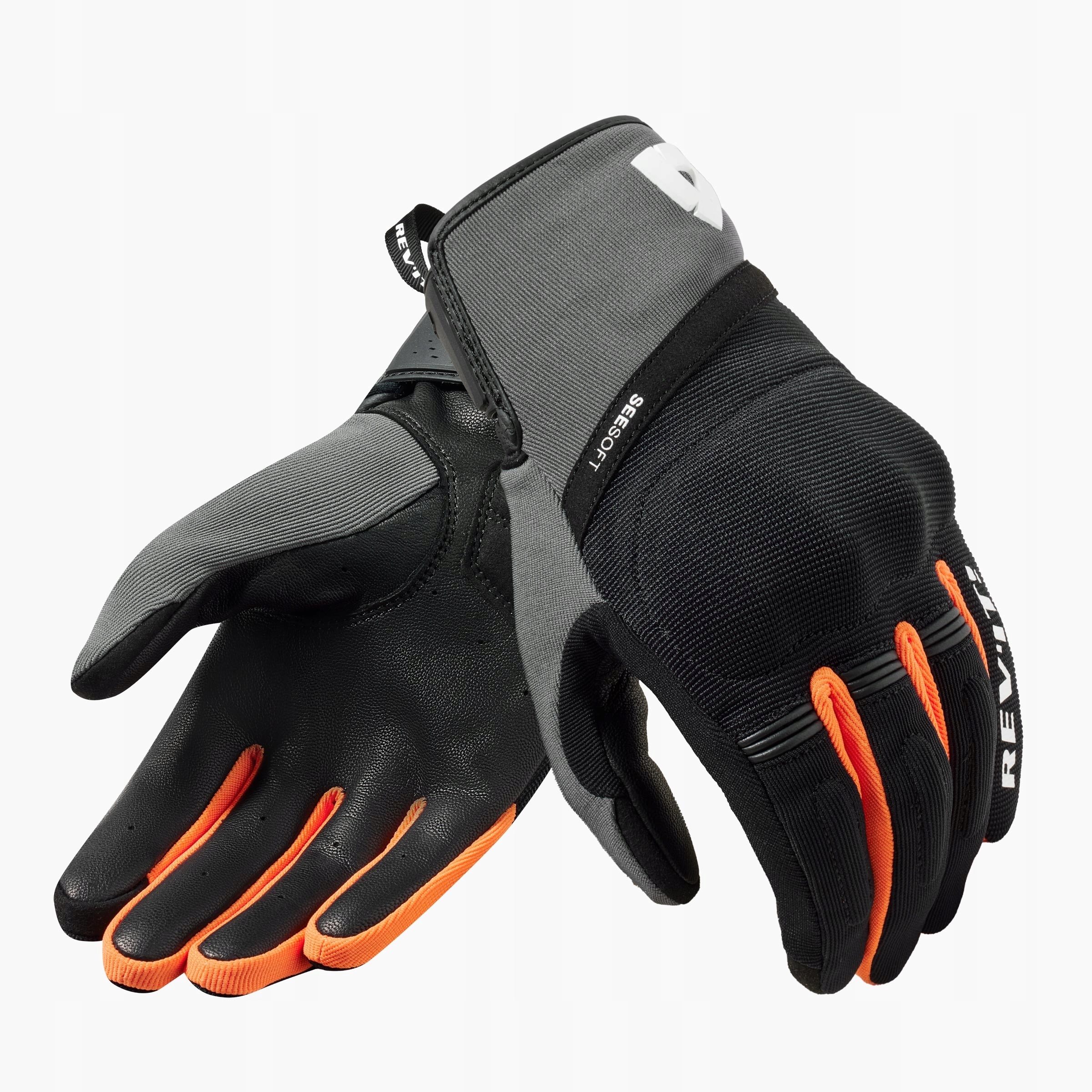 Rukavice Rev'it! Mosca 2 Black-Orange M