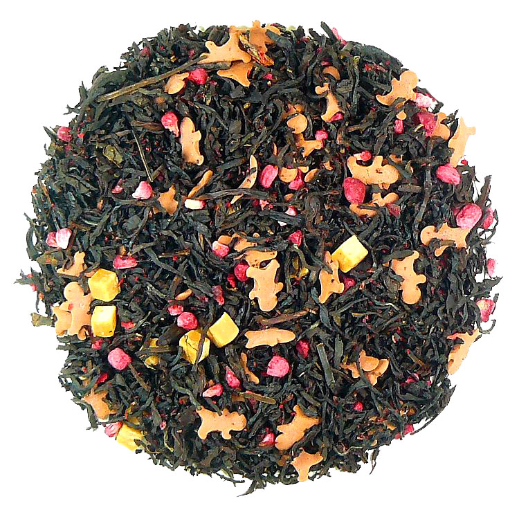 Levně Čaj Černý Yunnan Black Perníkový Panáček Vánoční malina pomeranč 1 kg