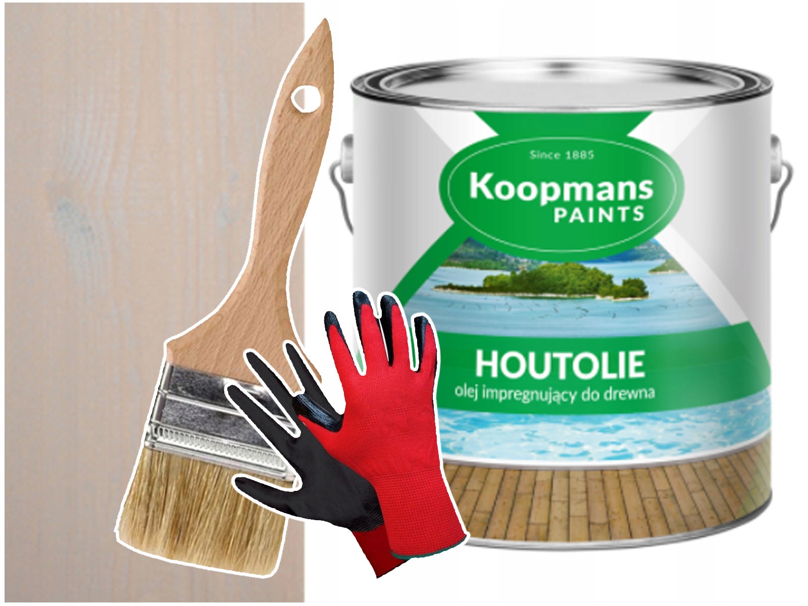 Koopmans Olej na terasu Houtolie Sivý 5L