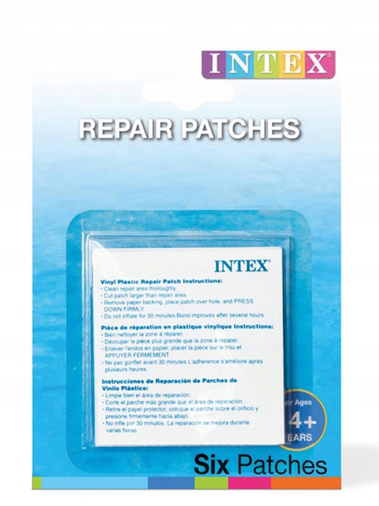 

Łatki naprawcze do basenu samoprzylepne intex 6szt