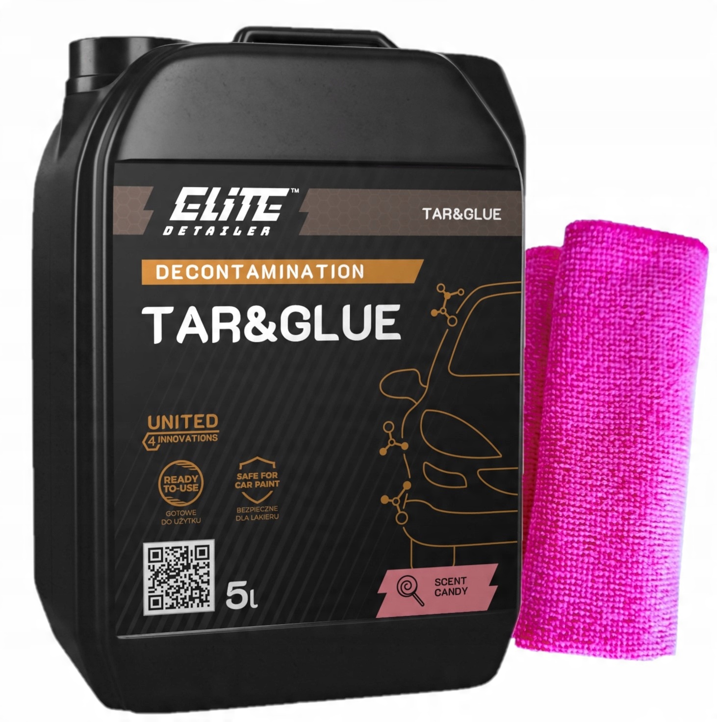 

Usuwanie Kleju, Żywicy, Asfaltu Tar&Glue 5L