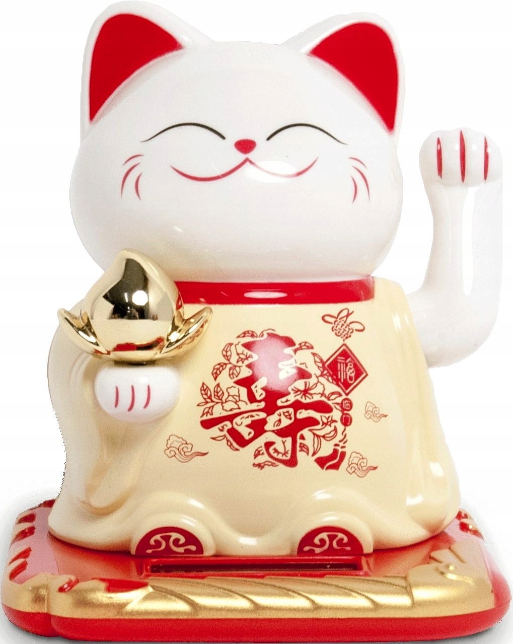 

Figurka Solarna Japoński Kot Szczęścia Maneki Neko