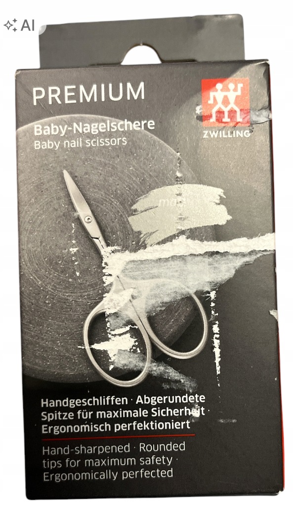 Zwilling Premium Baby Nůžky na nehty pro děti 9 cm Defect