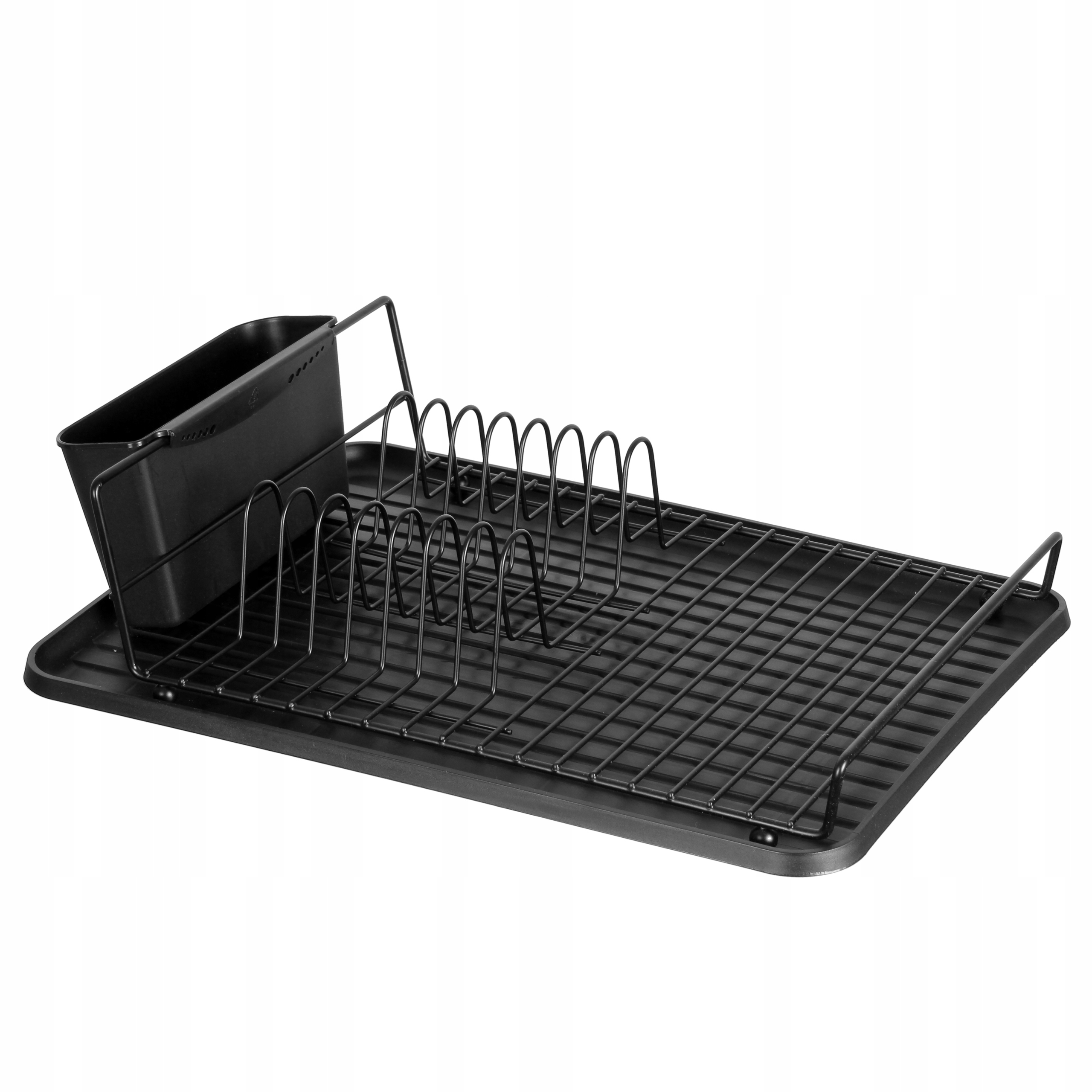 SUSZARKA DO NACZYŃ CZARNA STOJĄCA OCIEKACZ DUŻA POJEMNA Marka Brunbeste