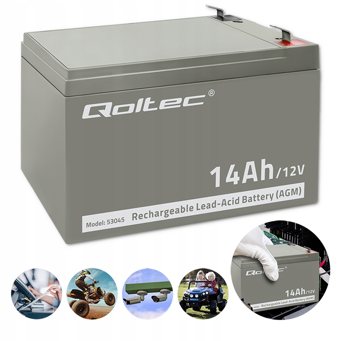 Akumulátor Agm 12V 14Ah max. 210A 3,50 kg