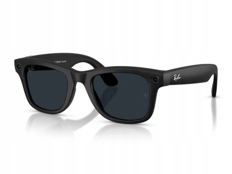 Okulary RAY BAN Meta Wayfarer Gen 2 Czarny mat