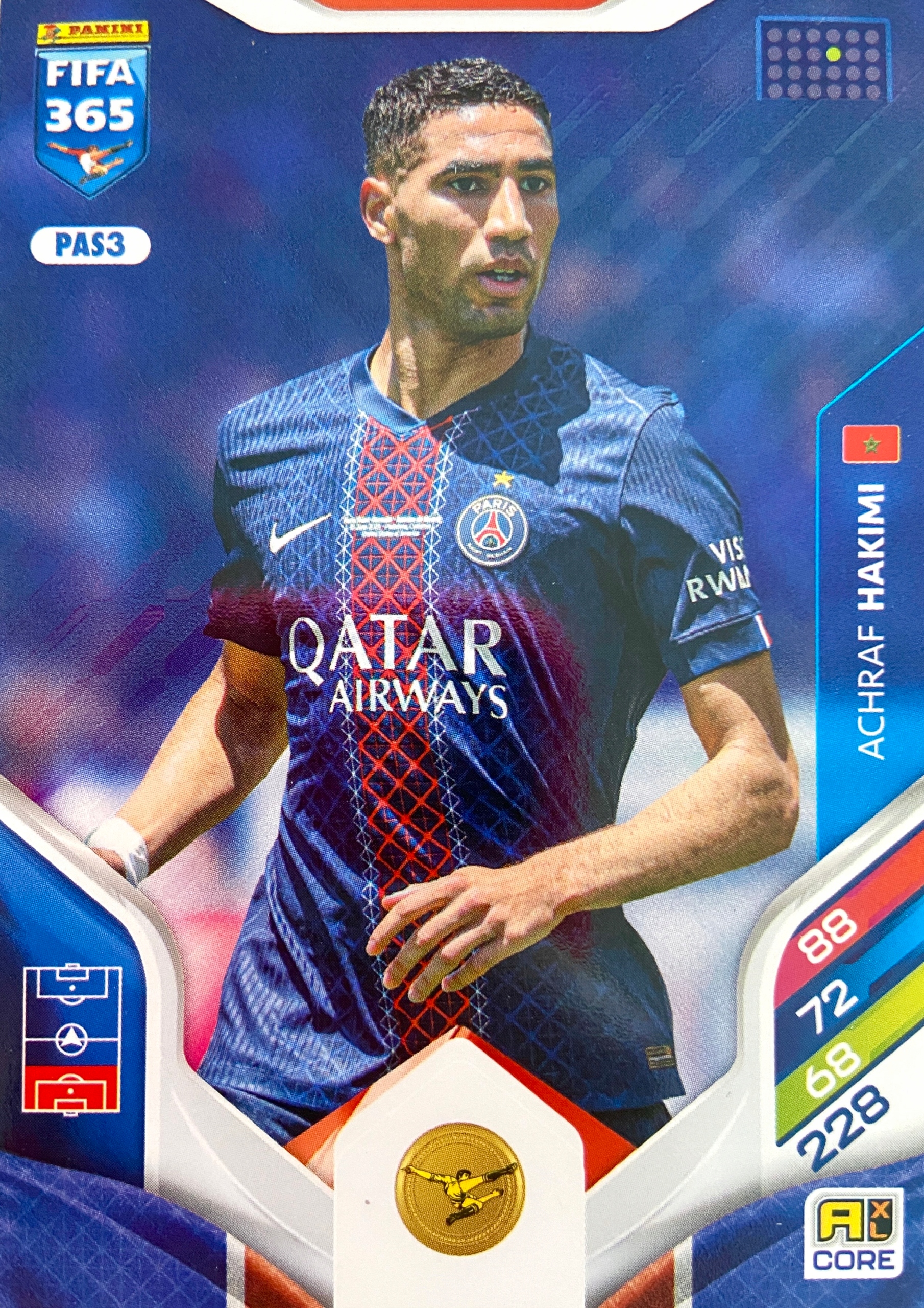 Panini Fifa 365 2026 Core Team Mate PAS3 Achraf Hakimi Psg