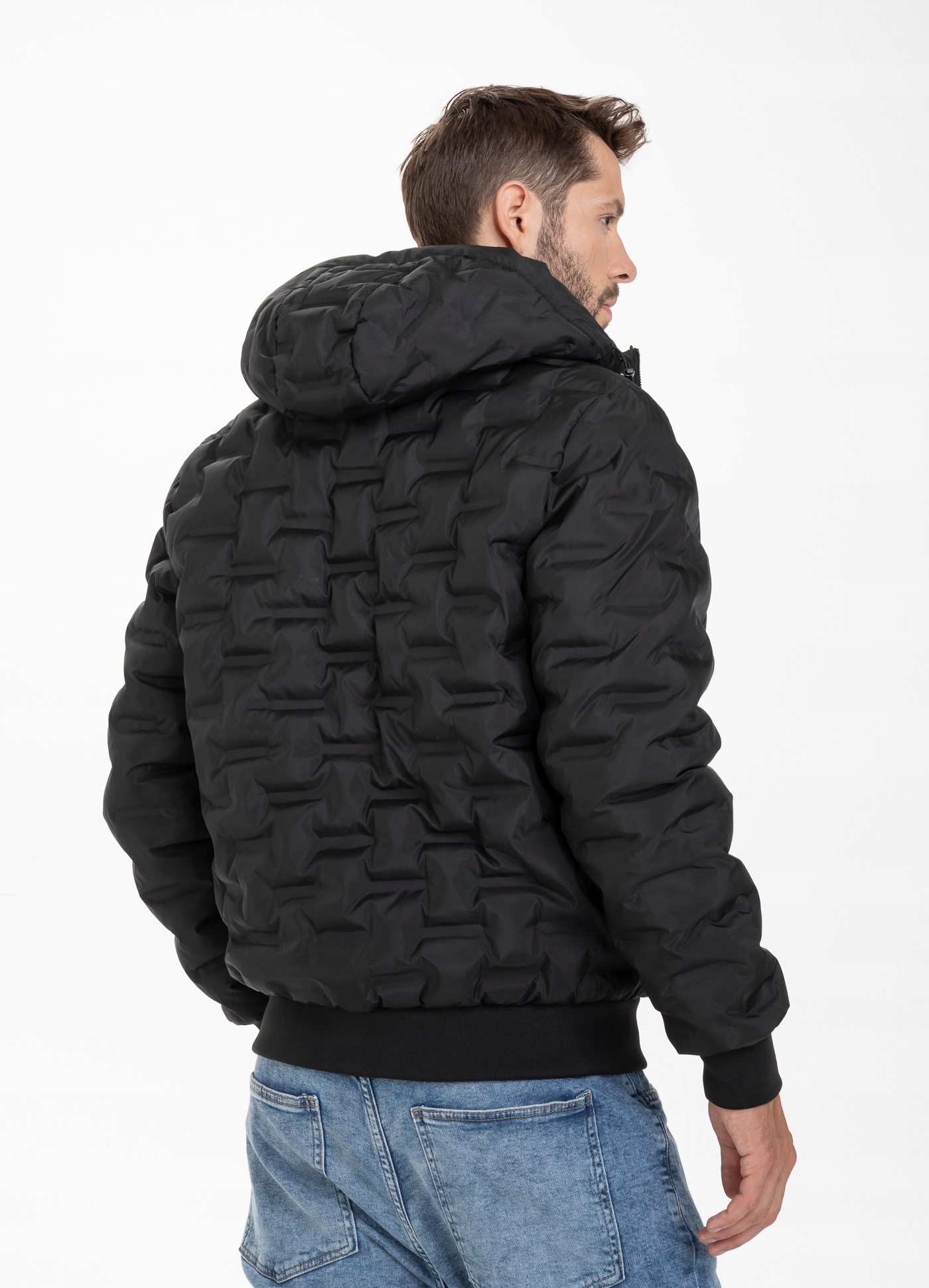 KURTKA ZIMOWA MĘSKA PITBULL PIKOWANA Z KAPTUREM XL Kod producenta 520104900004