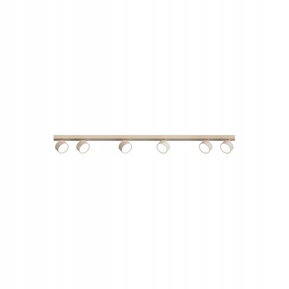 Led Nástěnné Svítidlo Capris Otočné GX53 15W Aluminium Ocel Béžová Zlatá