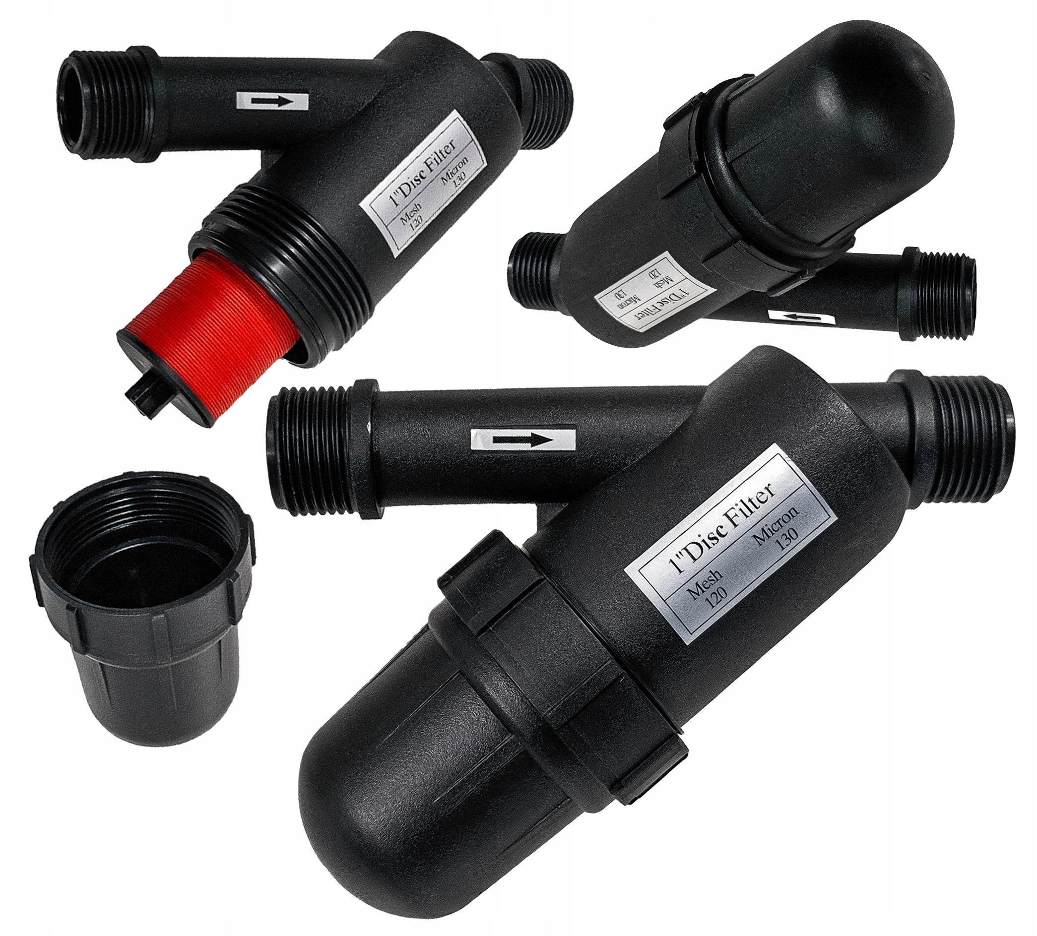 FILTR DYSKOWY 1" ANTYPIASKOWY