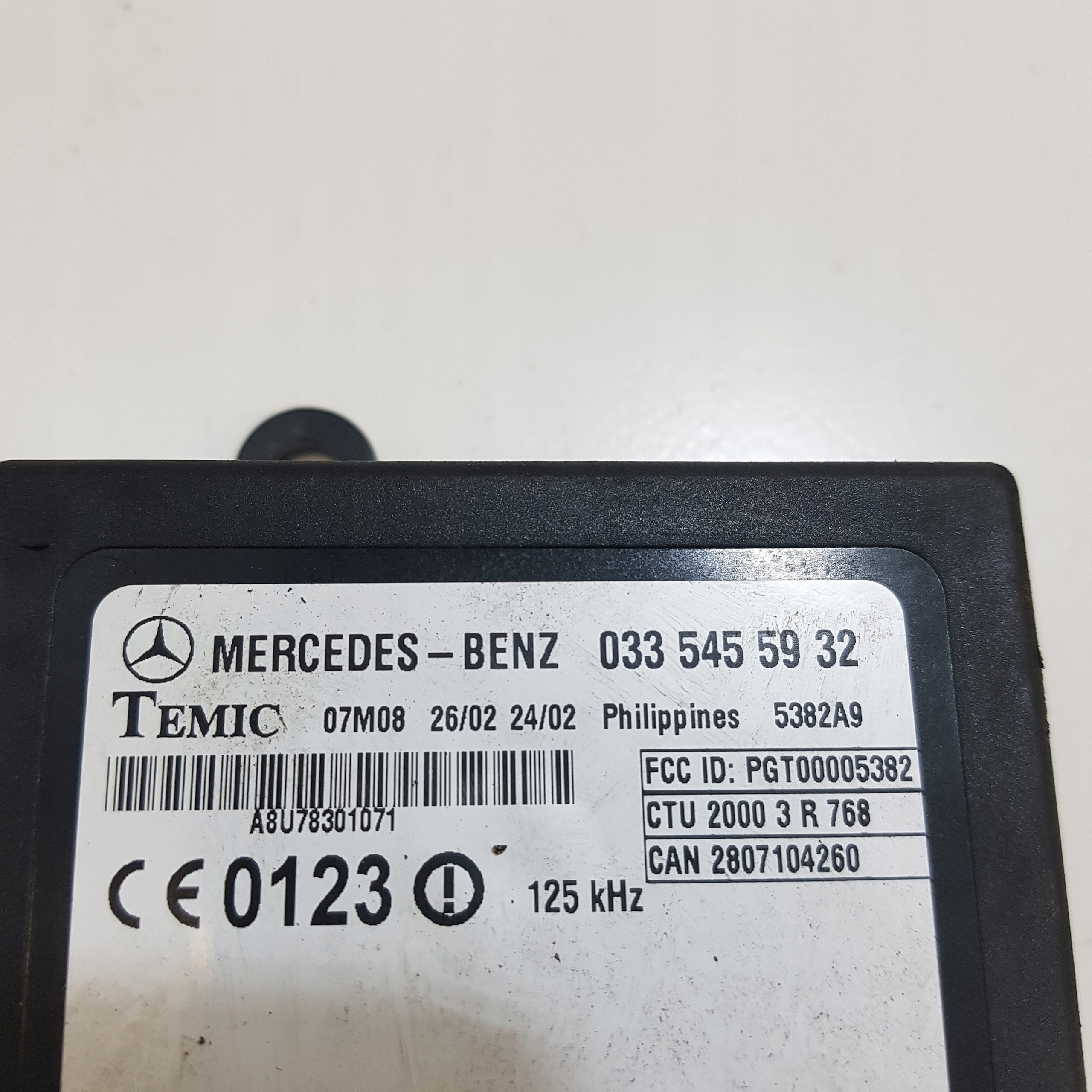 module control unit IMMO MERCEDES-BENZ SPRINTER 0335455932