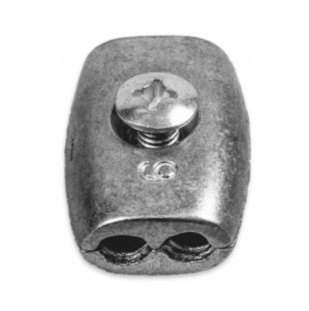 Zacisk do linki OWALNY Tulejowy 6 mm