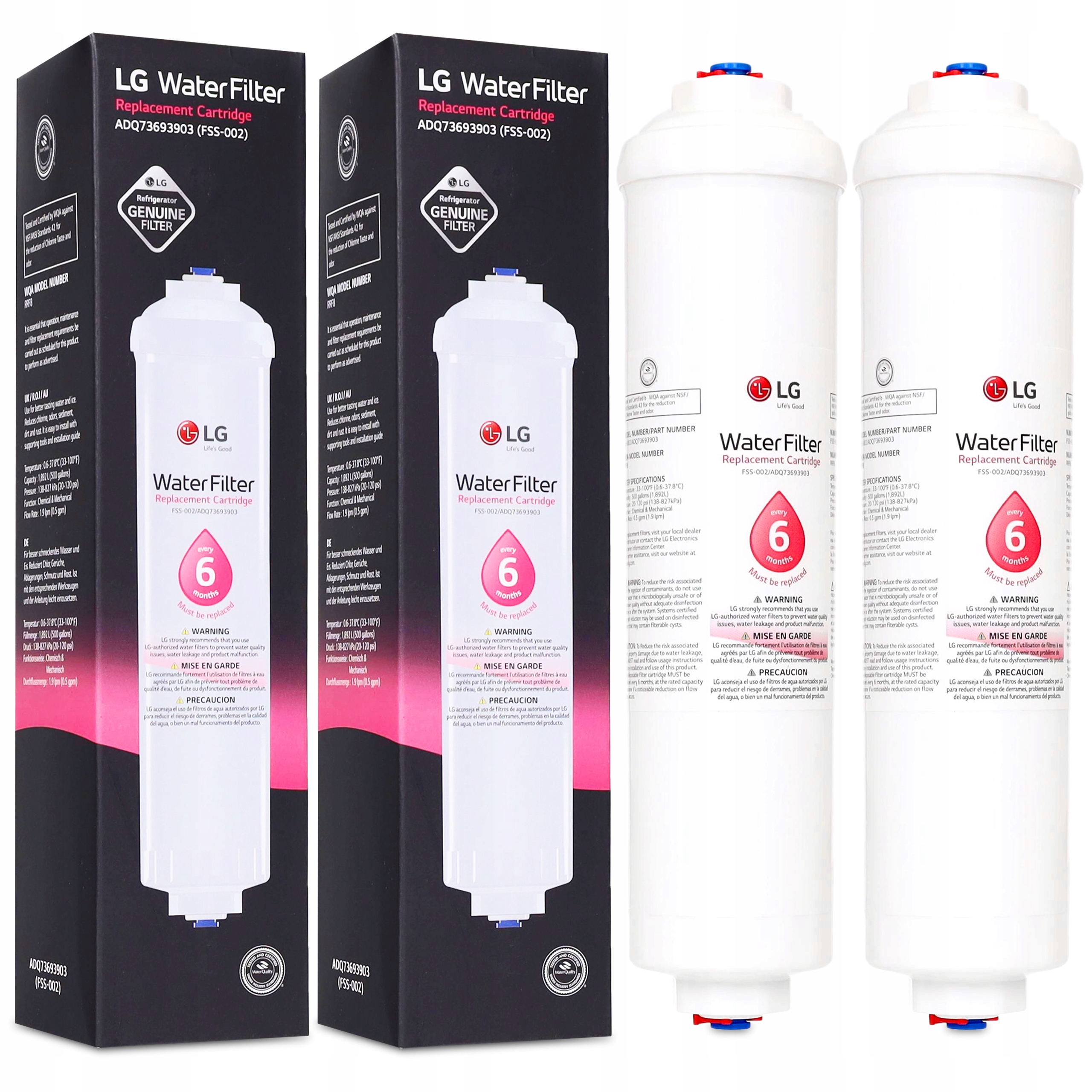 Vonkajší Filter Vody Pre Dvojdverovú Chladničku Lg