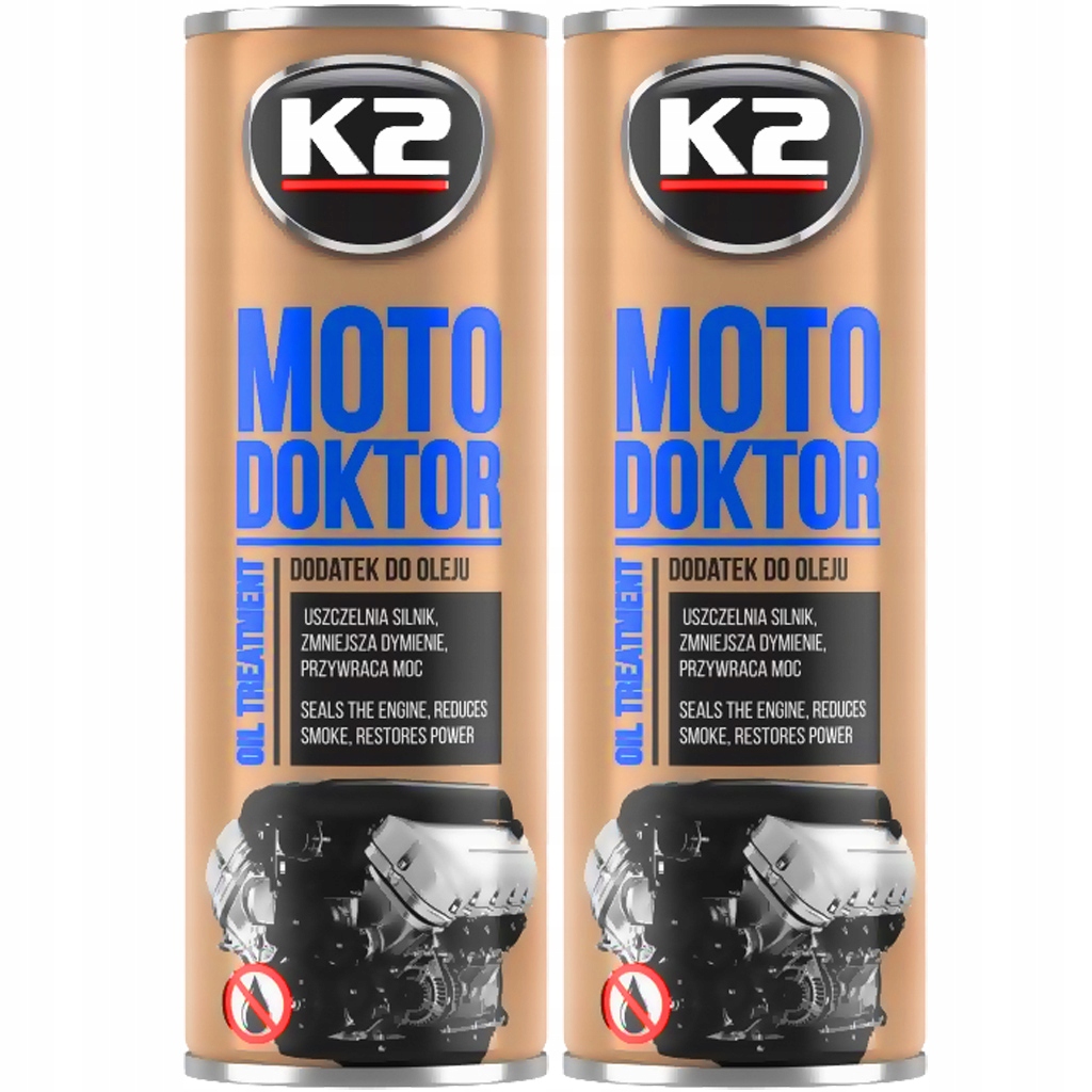 

Moto Doktor Redukuje Tarcie wycisza silnik 2 szt