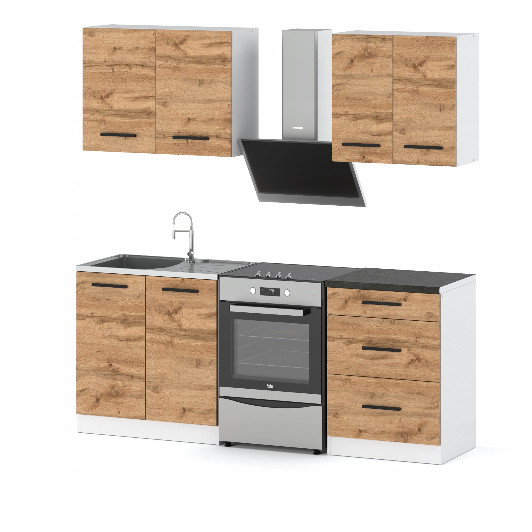 

Meble kuchenne Kuchnia Mango Mini 2.0m