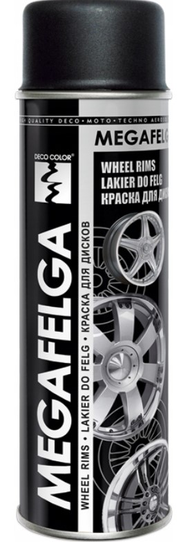 LAKIER SPRAY FARBA DO FELG CZARNY SATYNA Rodzaj akrylowe