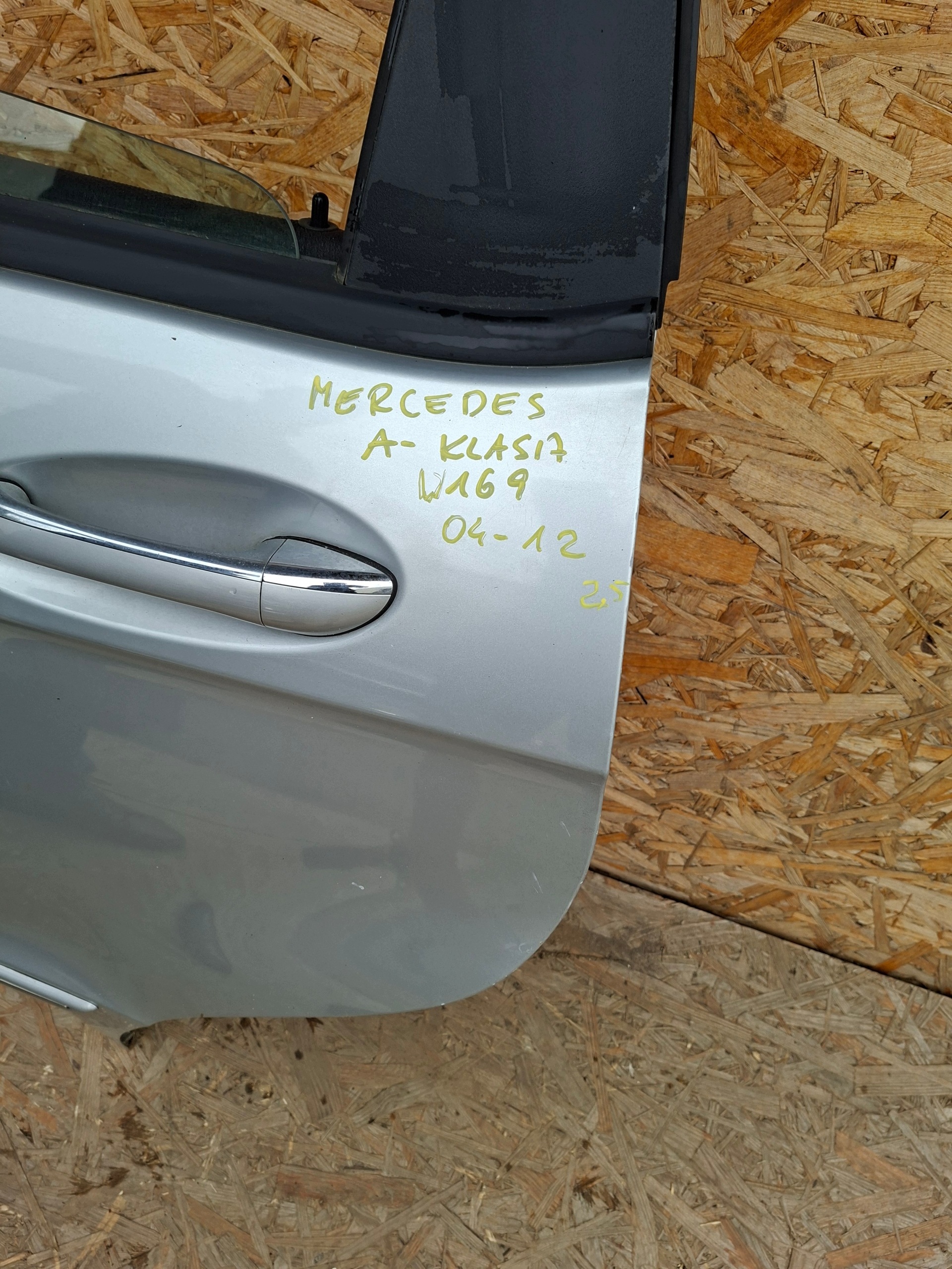 door rear part rear. left MERCEDES W169 04-12