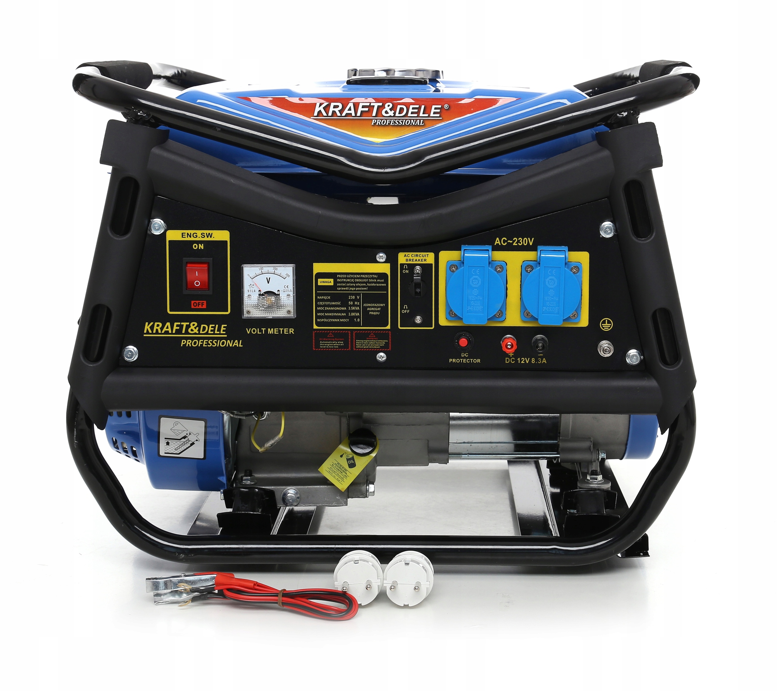 AGREGAT PRĄDOTWÓRCZY PRĄDU KD141 3KW 3000W OLEJ * Marka Kraft&Dele