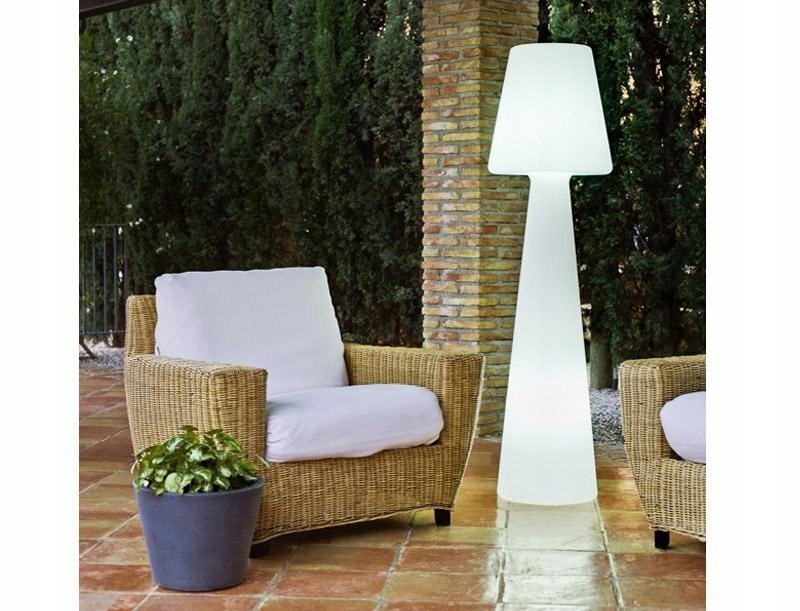 Lampa podłogowa New garden LUMLL165WLNW zintegrowane źródło LED