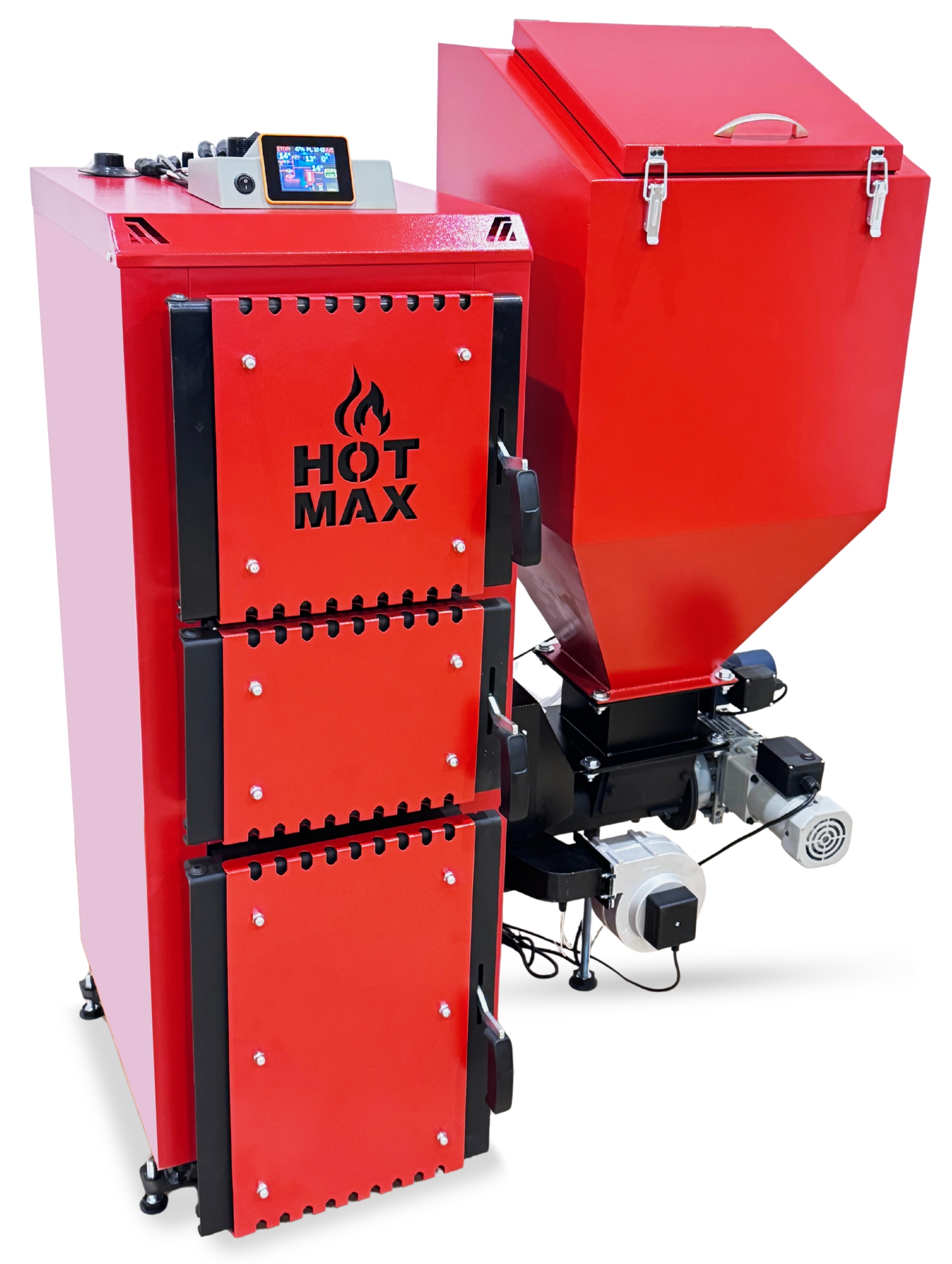 Печь котла 5 класс гранул 19KW TECHNIX ЭКО-порошок