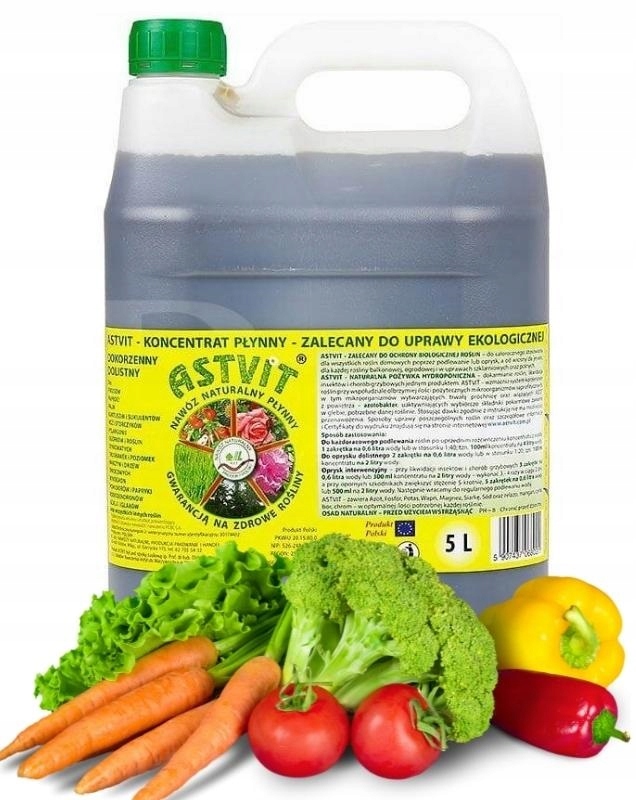 

Astvit nawóz uniwersalny 5l Całkowicie Bez Chemii