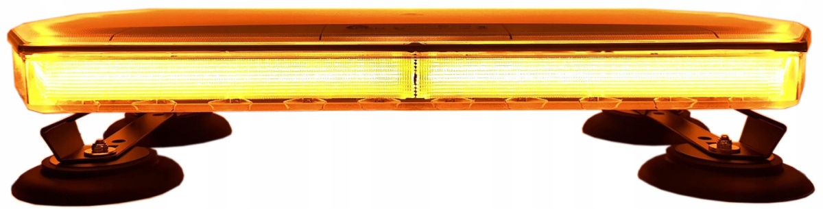 Led výstražný maják 60 cm s magnet přísavky , blikajícím světlem, Alr 12V 24V