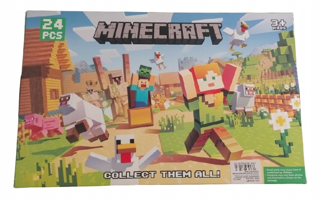 Адвент-календарь Minecraft, 24 фигурки-сюрприза — фото 2