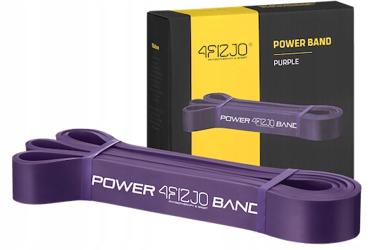 

Guma oporowa Power Band 17-26kg fioletowa 3/5