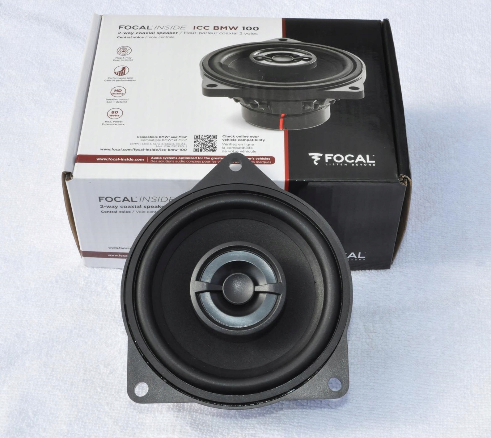 FOCAL ICC BMW 100 CENTRALNY GŁOŚNIK DO SERII E F G DO WERSJI AUDIO HiFi Kod producenta ICC BMW 100