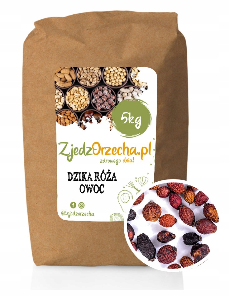 

Owoce Dzikiej Róży Owoc Dzika Róża 50g