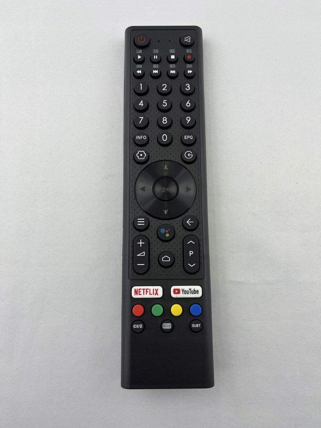 Pilot do TV CHIQ BLAUPUNKT QILIVE Netflix YouTube wersja 2-IR