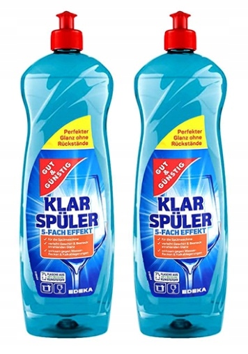 

Gut & Gunstig Nabłyszczacz do Zmywarki 2x1l De