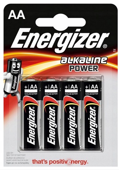 

Bateria Energizer Alkaline Power Aa LR06 1,5V 4szt