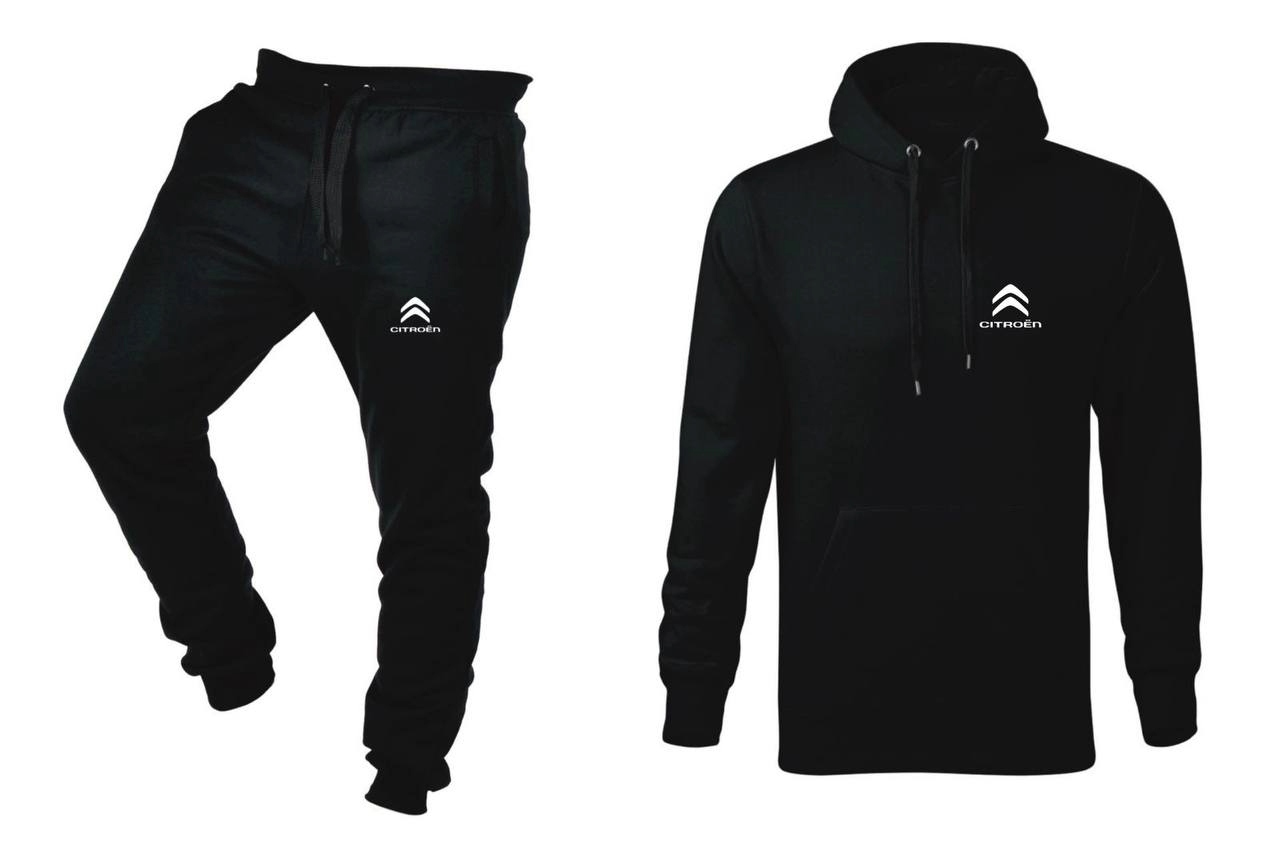 Tepláková Souprava Teplákovka Citroen Mikina A Kalhoty Černá XXL
