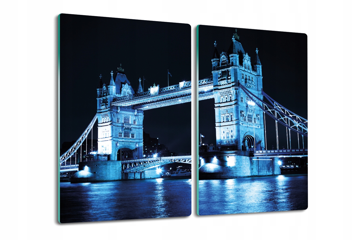 dvojitá skleněná deska 2x30x52 Tower Bridge Londýn