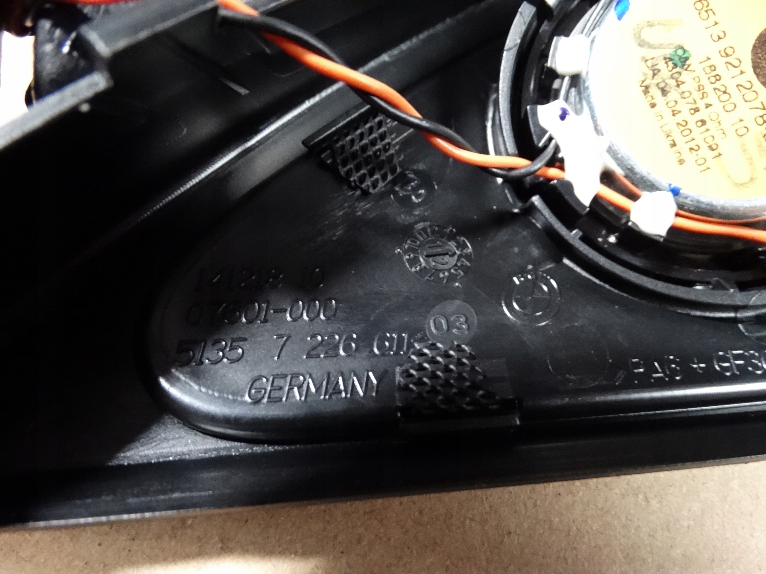 IDEALNY speaker door left BMW F01 1