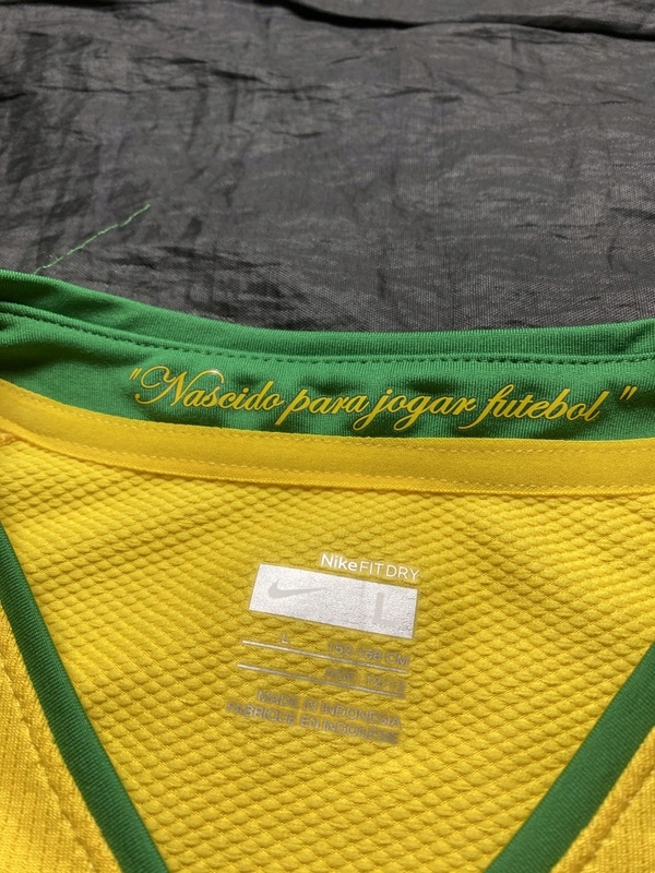 BRAZYLIA BRASIL BRAZIL oryginalna koszulka dla dziecka 152-158cm 12-13lat Rozmiar 152-158