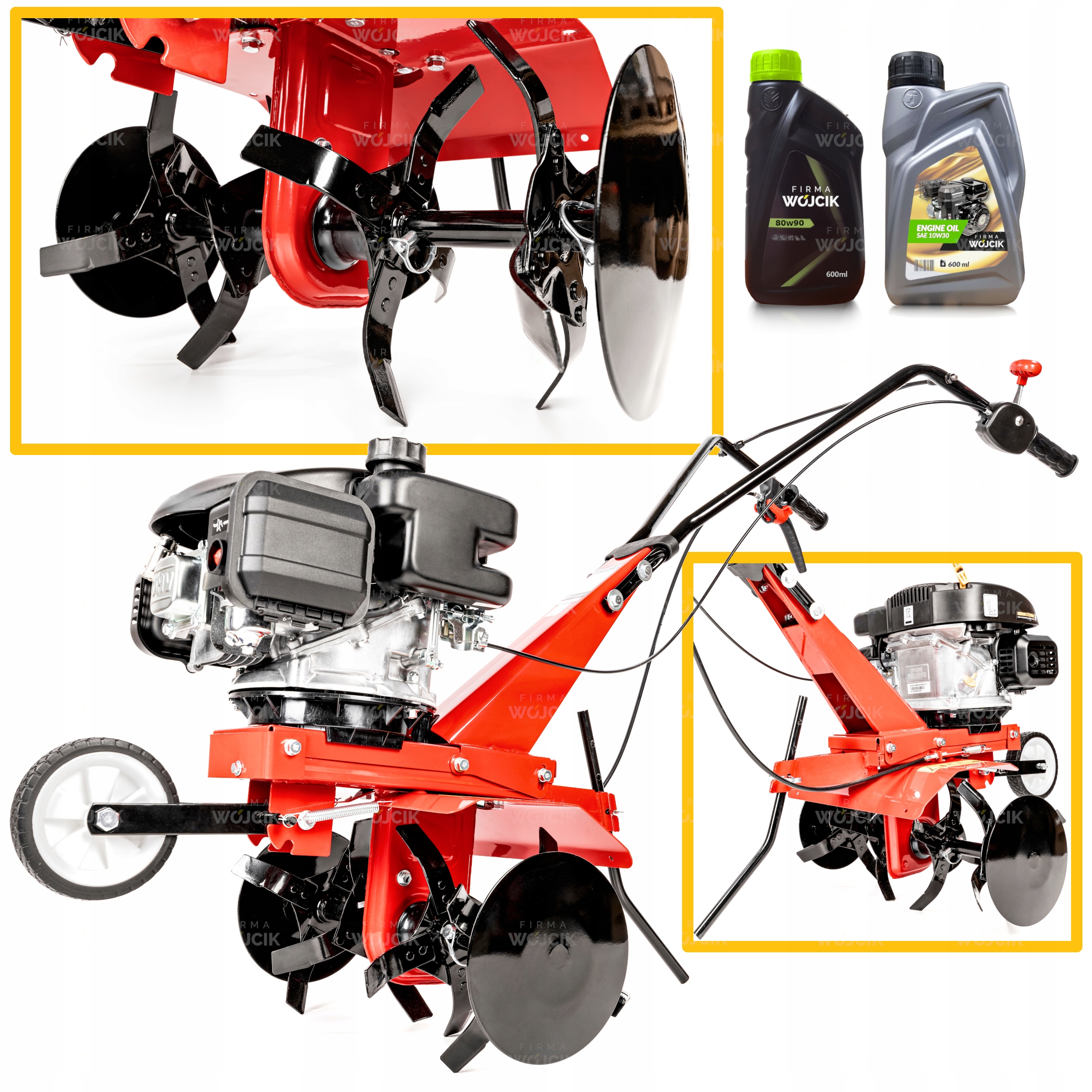 Glebogryzarka spalinowa 2,4 kW 36cm Loncin 360A 1WG2.2-36FQ-DA Oleje