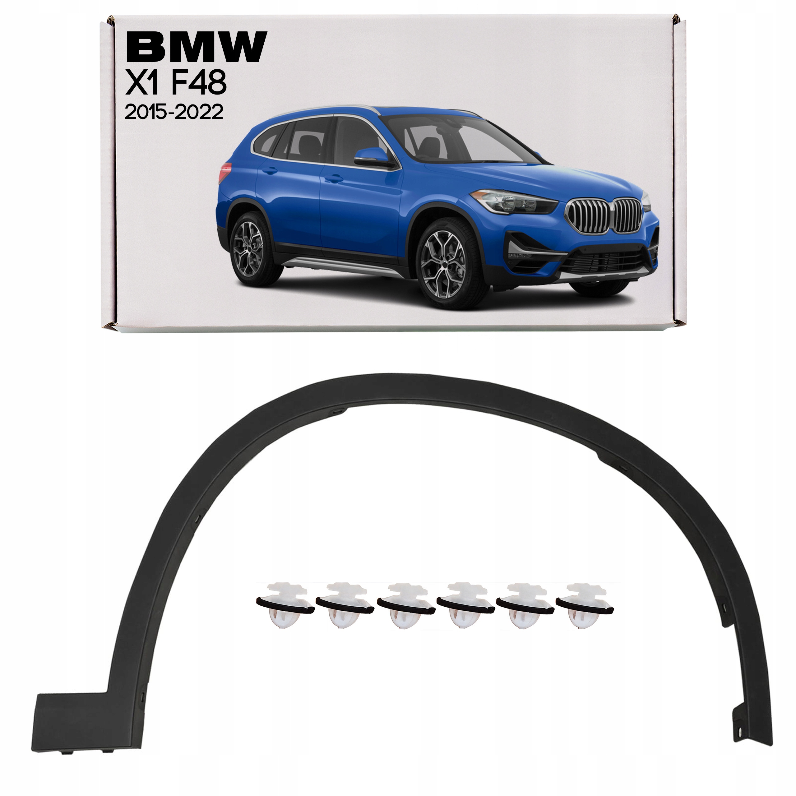 Bmw X1 F48 2015-2022 Lišta Předního Blatníku Pravá 51777332338