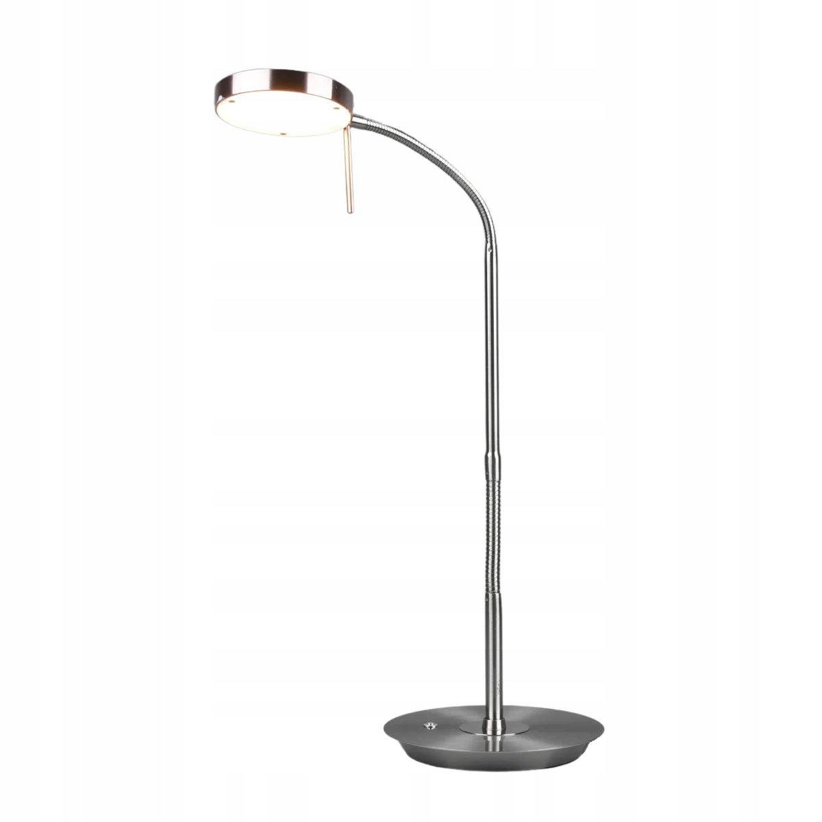 Moderná stolná Led lampa strieborná Trio