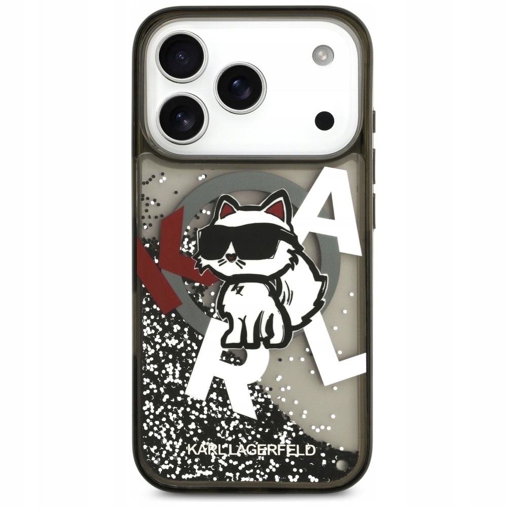 Pouzdro pro iPhone 17 Pro, obal MagSafe Brokat case Tekutina s tekutinou