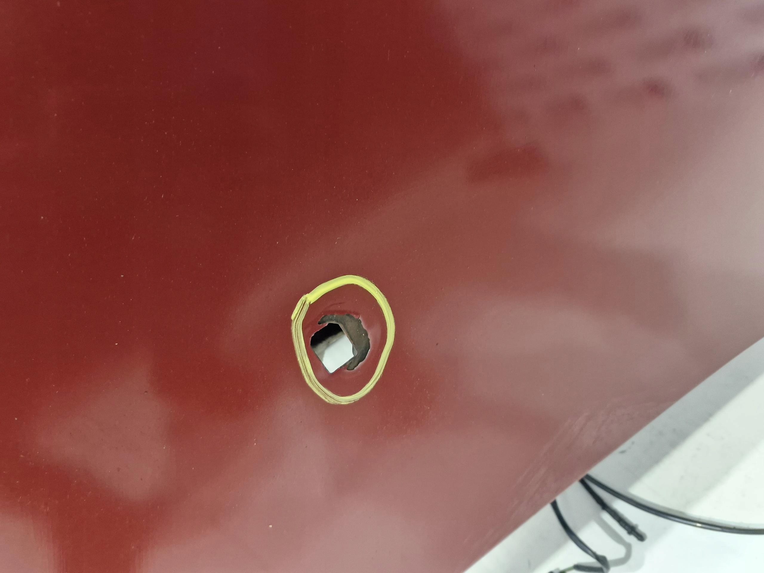 BMW E39 PRZEDLIFT cofano Anteriore Coperchio 362 SIENAROT