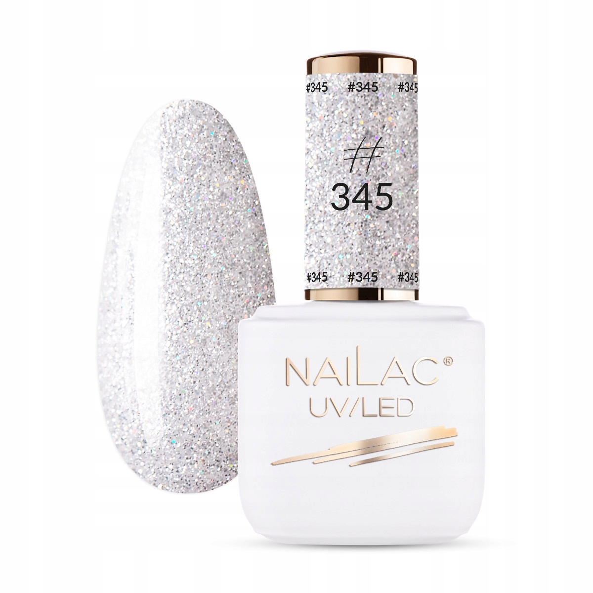

#345 Lakier hybrydowy NaiLac 7ml