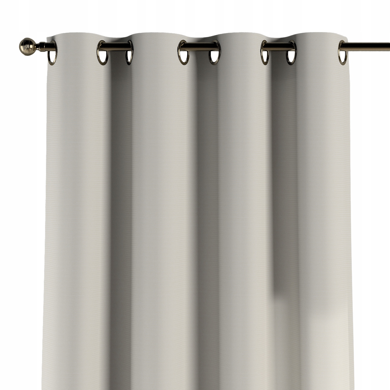 Záves na kolieskach 1 ks 130x245 cm sivý